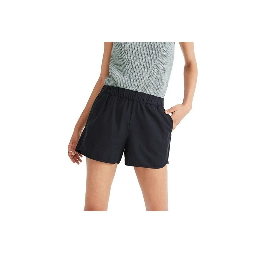 Madewell Black Pull On‎ Shorts